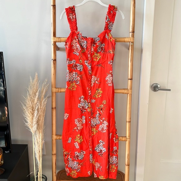 Free People Dresses & Skirts - Free People Floral Midi Dress